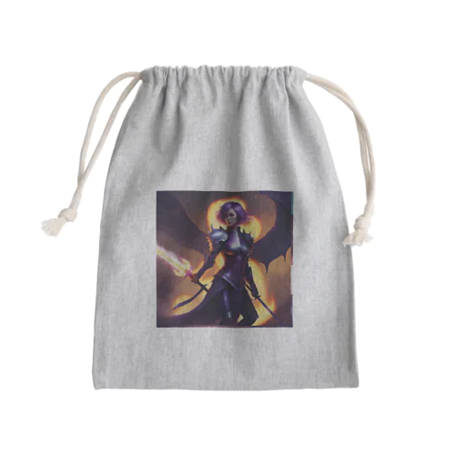 女龍騎士 Mini Drawstring Bag