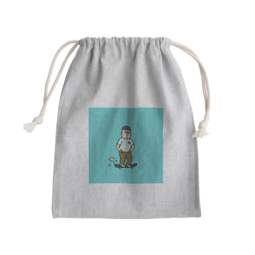 antisocial extrovert Mini Drawstring Bag