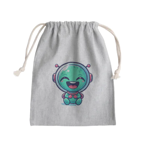 爆笑宇宙人 Mini Drawstring Bag