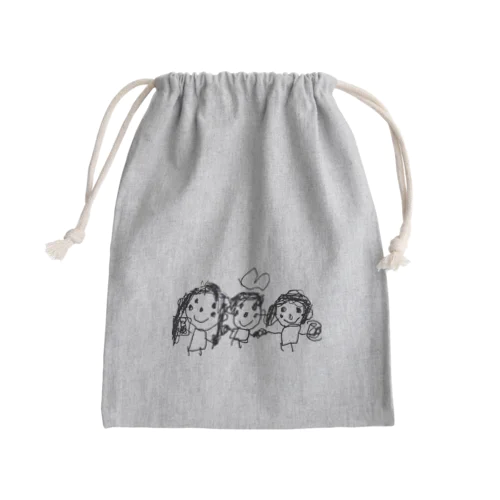 アトリエことは Mini Drawstring Bag