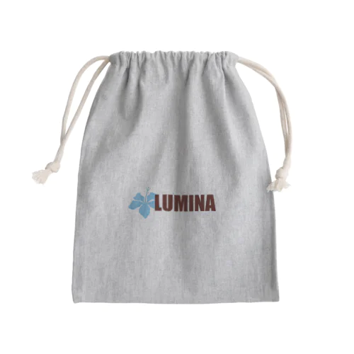 LUMINAロゴ【花】 Mini Drawstring Bag