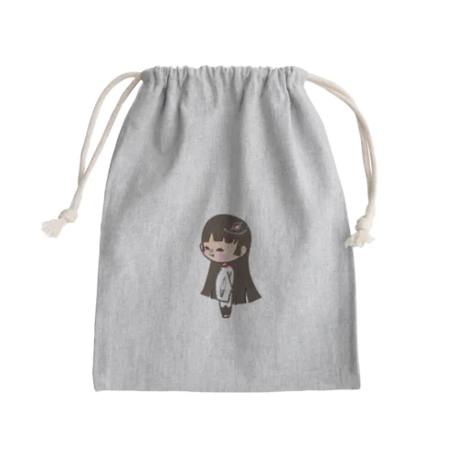 鶴の恩返し(鶴ちゃん) Mini Drawstring Bag