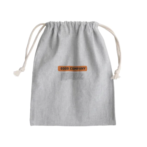 グッドカンパニー Mini Drawstring Bag