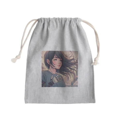 アーテクト少女　奈緒 Mini Drawstring Bag