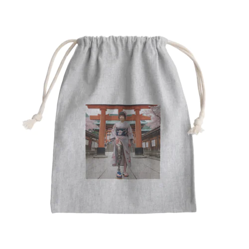 アーキテクト少女 Mini Drawstring Bag