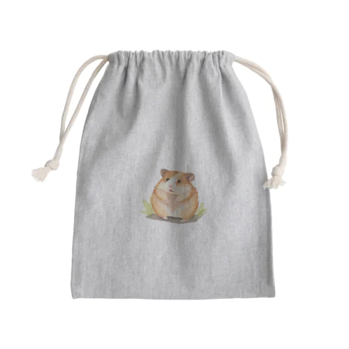 ハムスター Mini Drawstring Bag