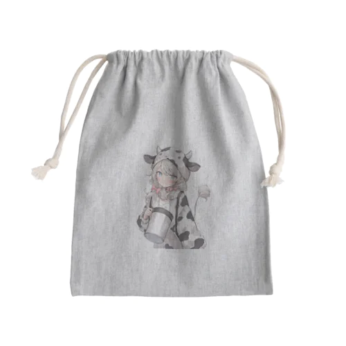 ミルクガール Mini Drawstring Bag