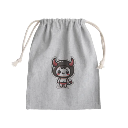 でびでびくん Mini Drawstring Bag