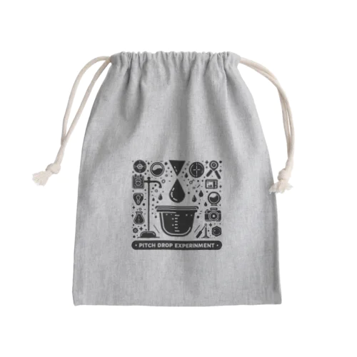 ピッチドロップ実験 Mini Drawstring Bag