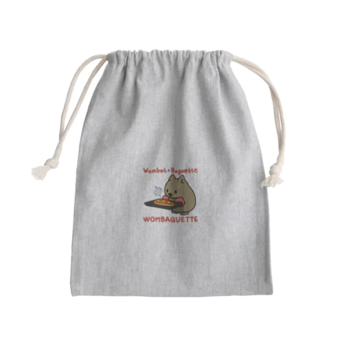 ウォンバットのパン屋さん4 Mini Drawstring Bag