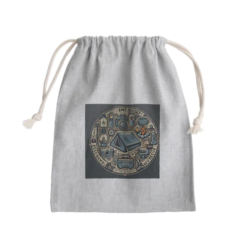 キャンプギア集合！ Mini Drawstring Bag