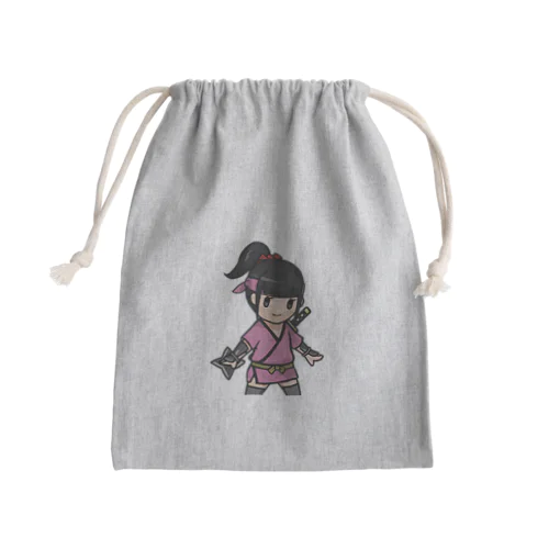 咲耶（クリプト忍者） Mini Drawstring Bag