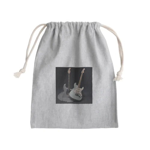 双子のギター Mini Drawstring Bag