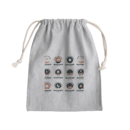 BUCKWHEAT Mini Drawstring Bag