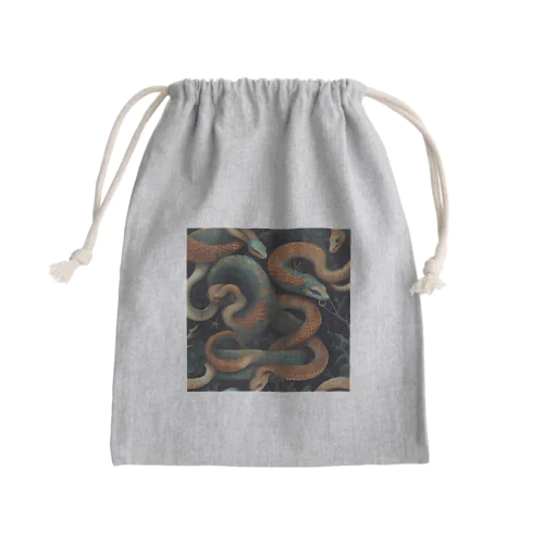 神秘的な生命 Mini Drawstring Bag