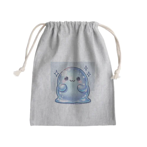 ブルースライム Mini Drawstring Bag