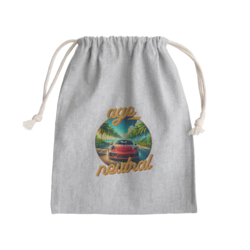 agenaturalロゴ Mini Drawstring Bag