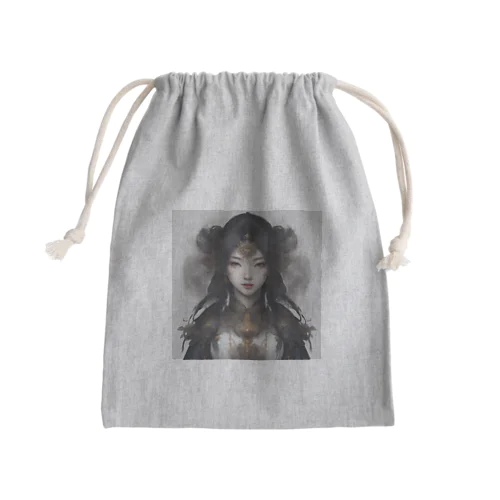 闇に満ちた Mini Drawstring Bag