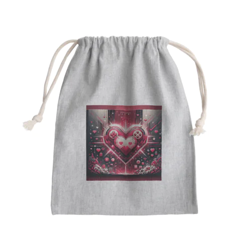 メカハート Mini Drawstring Bag