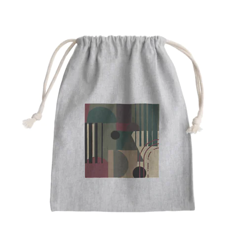 おばあちゃんのジャケット Mini Drawstring Bag