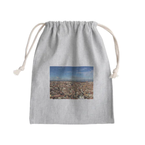 ベネチアの町 Mini Drawstring Bag