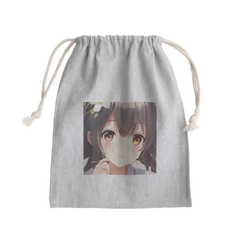 みう Mini Drawstring Bag