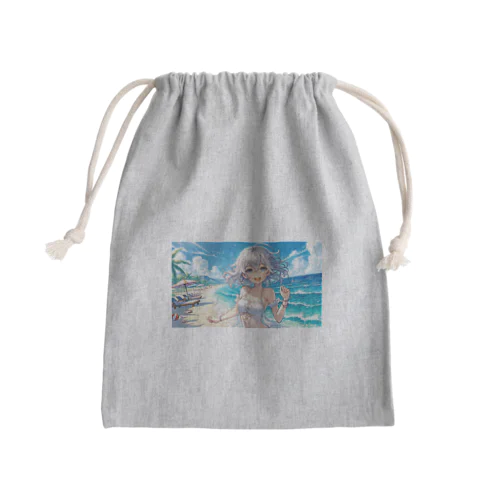 夏の日差し Mini Drawstring Bag