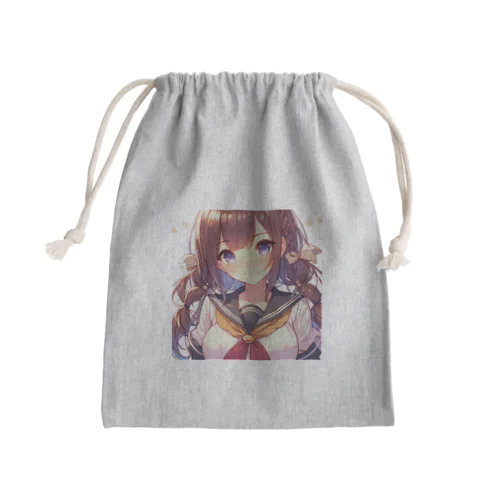 美少女⑥ Mini Drawstring Bag