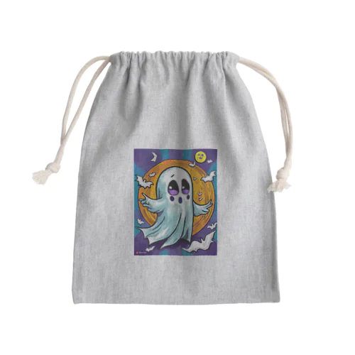 可愛いお化け３ Mini Drawstring Bag