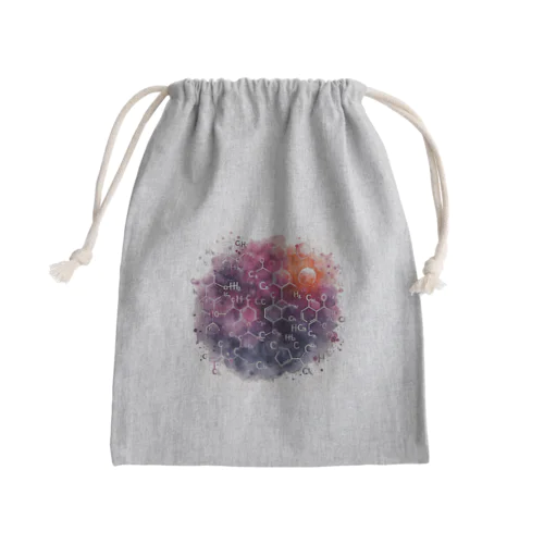 惑星の化学反応式 Mini Drawstring Bag