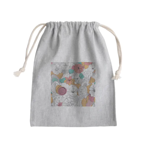 はなさき Mini Drawstring Bag