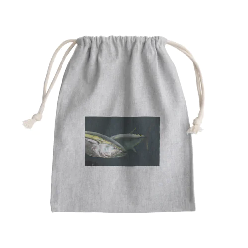 マグロ Mini Drawstring Bag