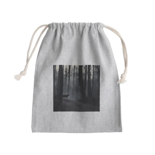 夜の狩人 Mini Drawstring Bag