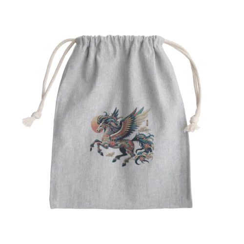 雅彩ペガサス - Gasa Pegasus Mini Drawstring Bag