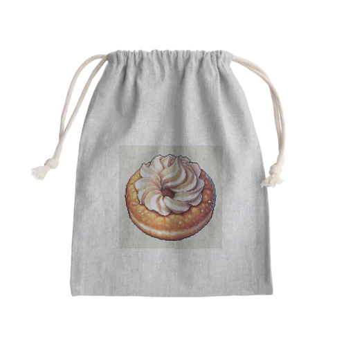 ピクセル・ドーナツ Mini Drawstring Bag