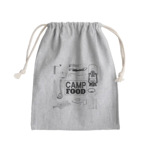 CAMP FOOD Mini Drawstring Bag