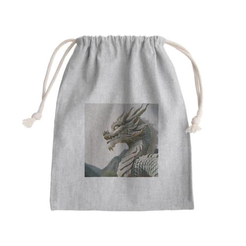 ご利益ありそうな龍 Mini Drawstring Bag