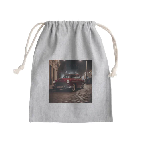 レトロな車 Mini Drawstring Bag