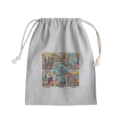 TIP ABROAD Mini Drawstring Bag