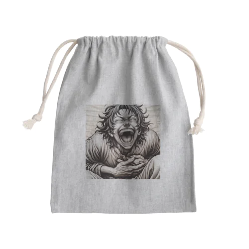 ガハハッ！何がそんなに？ Mini Drawstring Bag