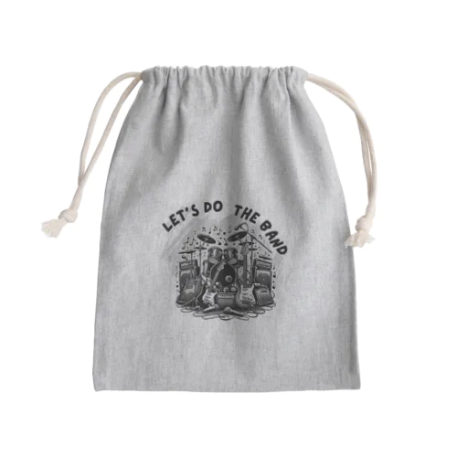 LET'S DO THE BAND Mini Drawstring Bag