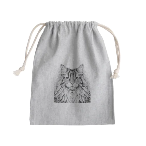 ジオキャット・ノルウェージャンフォレスト Mini Drawstring Bag