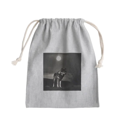 夜の狩人 Mini Drawstring Bag