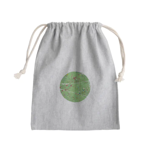 「KIMOCHI」若きアーティストHANA作 Mini Drawstring Bag