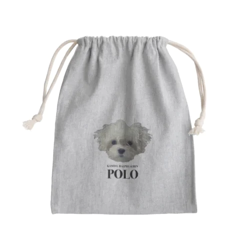 ポロちゃんフルネームシリーズ Mini Drawstring Bag