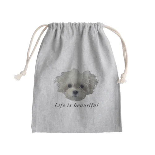 意識高めポロちゃんシリーズ Mini Drawstring Bag