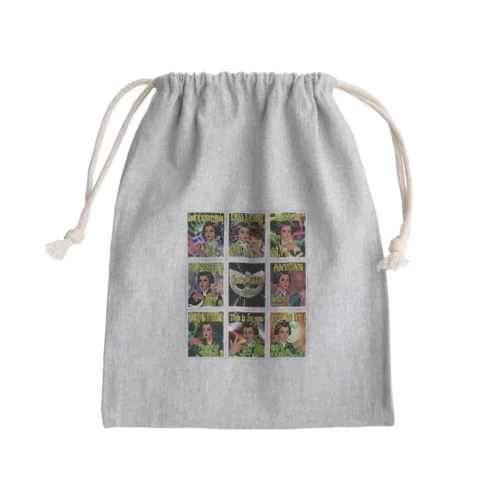 postage Mini Drawstring Bag