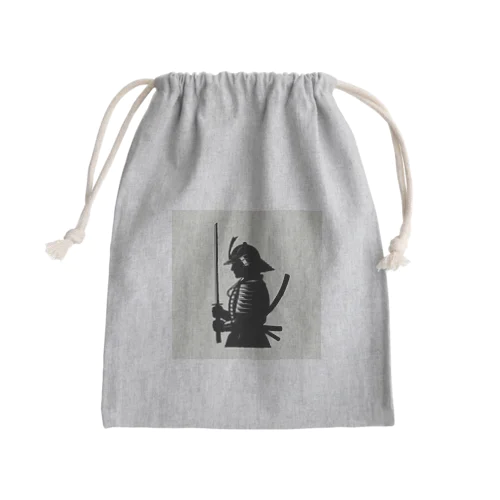 侍 Mini Drawstring Bag