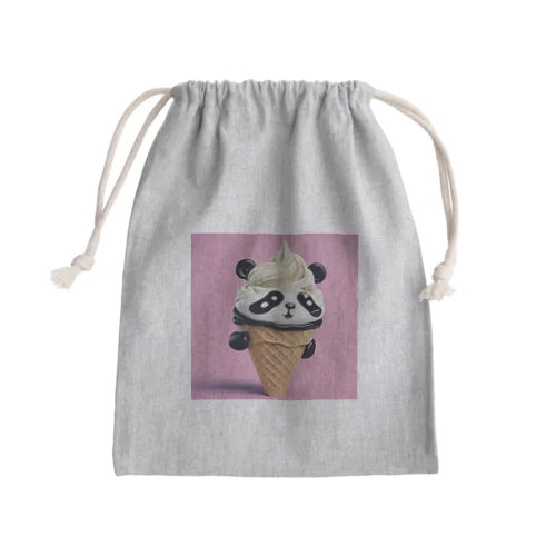 パンダソフト Mini Drawstring Bag