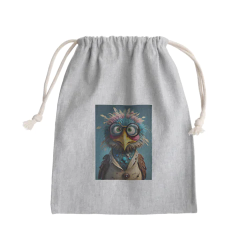 からっさん Mini Drawstring Bag